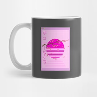 Kawaii Sakura Flowers Japanese Aesthetic E-Girl Browser Mug